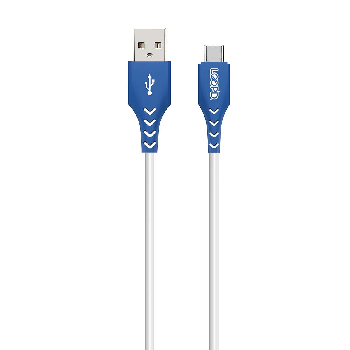 Loopd Type C to USB Cable 1.2m - White - White