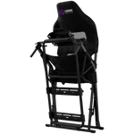 LORGAR FLEX RAF1 Sim Racing Cockpit Advanced Foldable - Black - Black