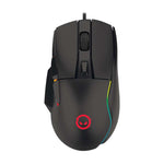 Lorgar Jetter 357 RGB UV Wired Mouse - Black - Black
