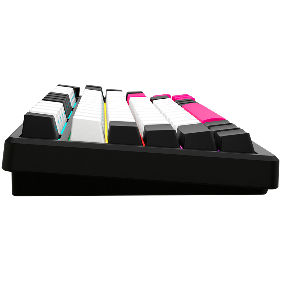 LORGAR KBP7075W Wireless 75% Mechanical Gaming Keyboard Pro – Black/Red (EN Layout) - Black/Red