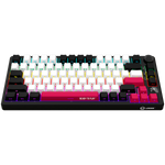 LORGAR KBP7075W Wireless 75% Mechanical Gaming Keyboard Pro – Black/Red (EN Layout) - Black/Red