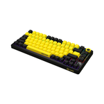 Lorgar KBP7075W Wireless 75 Mechanical Gaming Keyboard Pro - Black/Yellow - Black