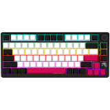 LORGAR KBP7075W Wireless 75% Mechanical Gaming Keyboard Pro – Black/Red (EN Layout) - Black/Red