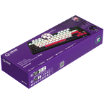 LORGAR KBP7075W Wireless 75% Mechanical Gaming Keyboard Pro – Black/Red (EN Layout) - Black/Red