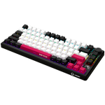 LORGAR KBP7075W Wireless 75% Mechanical Gaming Keyboard Pro – Black/Red (EN Layout) - Black/Red