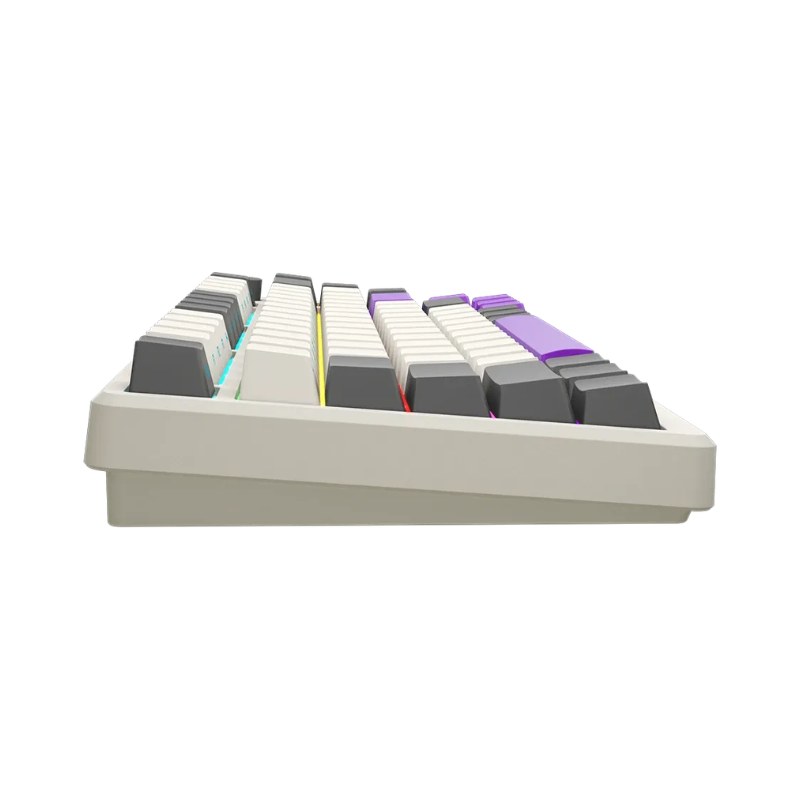 Lorgar KBP7075W Wireless 75 Mechanical Gaming Keyboard Pro - Beige - Beige