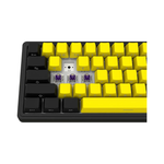 Lorgar KBP70MW Wireless 65 Mechanical Gaming Keyboard Pro - Black/Yellow - Black