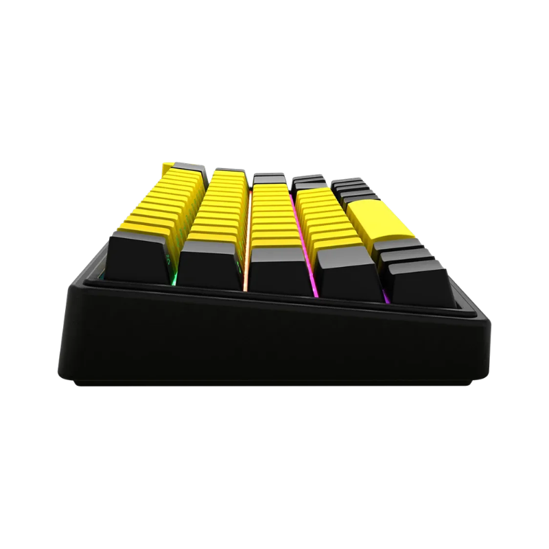 Lorgar KBP70MW Wireless 65 Mechanical Gaming Keyboard Pro - Black/Yellow - Black