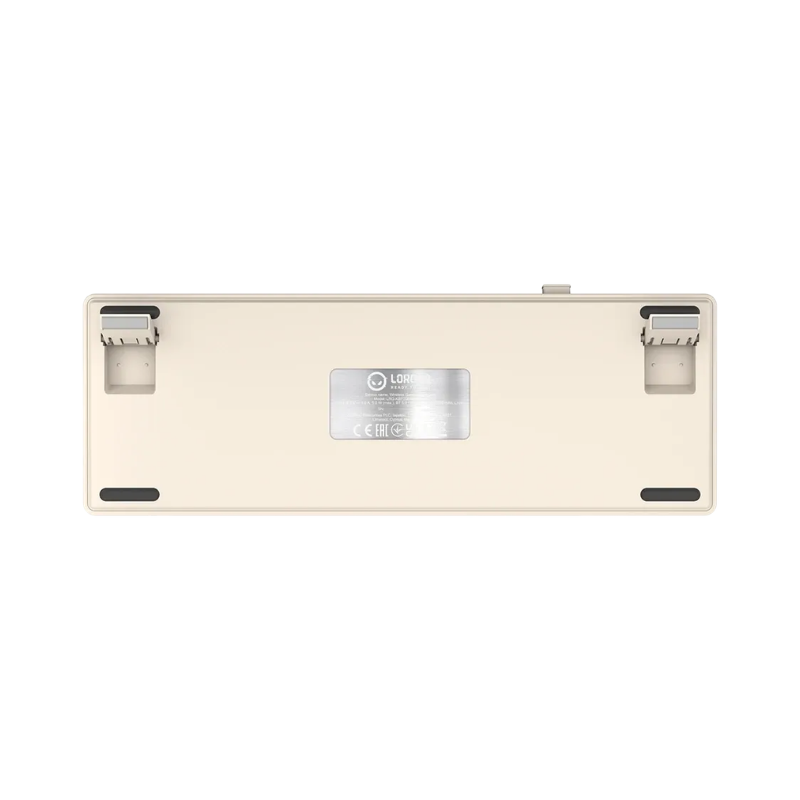Lorgar KBP70MW Wireless 65 Mechanical Gaming Keyboard Pro - Beige - Beige