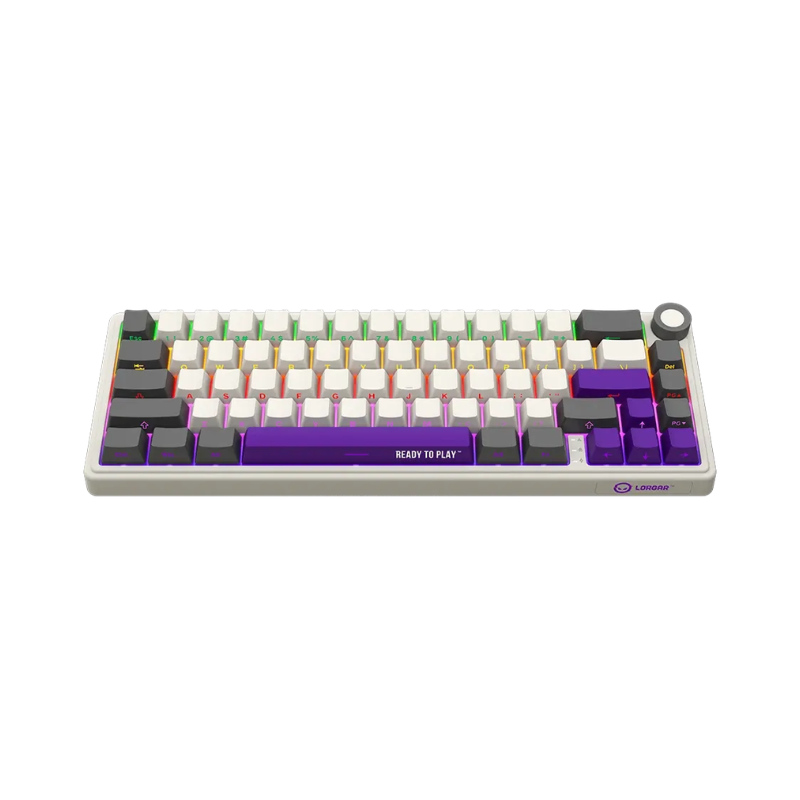 Lorgar KBP70MW Wireless 65 Mechanical Gaming Keyboard Pro - Beige - Beige