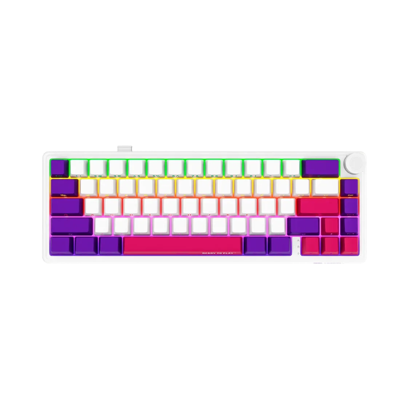 Lorgar KBP70MW Wireless 65 ¬†Mechanical Gaming Keyboard Pro - White - White