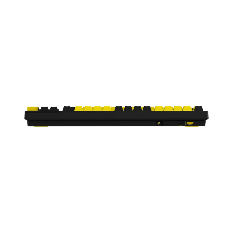 Lorgar KBP70TKLW Wireless TKL Mechanical Gaming Keyboard Pro - Black/Yellow - Black