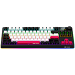 LORGAR KBP70TKLW Wireless TKL Mechanical Gaming Keyboard Pro – Black/Red (EN Layout) - Black/Red
