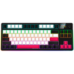 LORGAR KBP70TKLW Wireless TKL Mechanical Gaming Keyboard Pro – Black/Red (EN Layout) - Black/Red