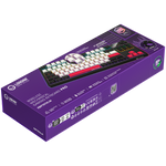 LORGAR KBP70TKLW Wireless TKL Mechanical Gaming Keyboard Pro – Black/Red (EN Layout) - Black/Red