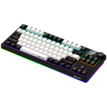 LORGAR KBP70TKLW Wireless TKL Mechanical Gaming Keyboard Pro – Black/Red (EN Layout) - Black/Red