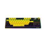 Lorgar KBP70TKLW Wireless TKL Mechanical Gaming Keyboard Pro - Black/Yellow - Black
