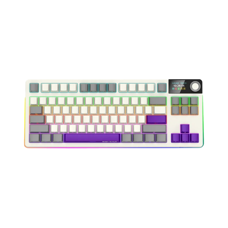 Lorgar KBP70TKLW Wireless TKL Mechanical Gaming Keyboard Pro - Beige - Beige