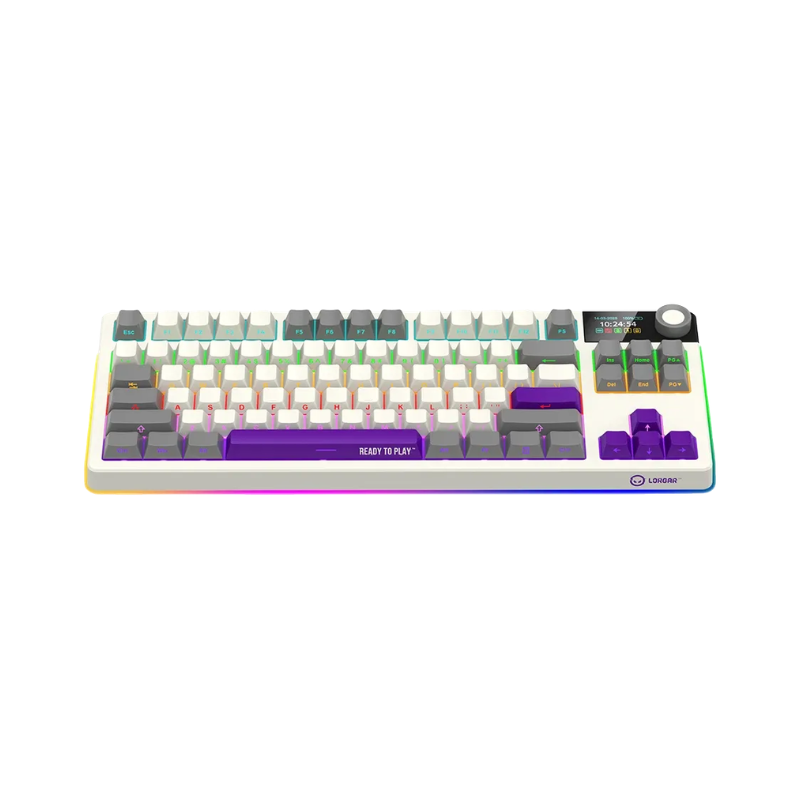 Lorgar KBP70TKLW Wireless TKL Mechanical Gaming Keyboard Pro - Beige - Beige