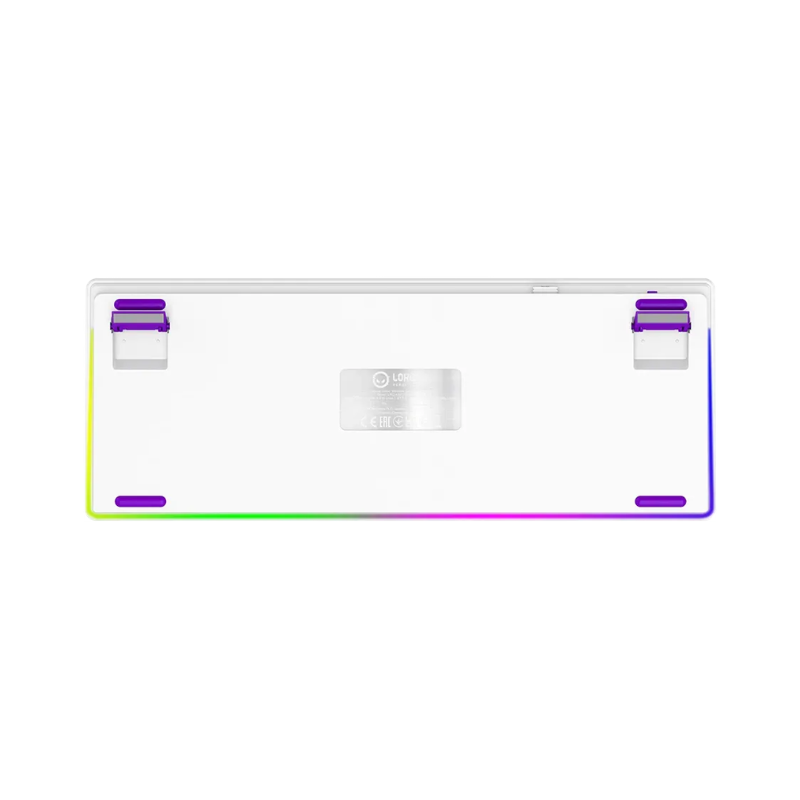 Lorgar KBP70TKLW Wireless TKL Mechanical Gaming Keyboard Pro - White - White