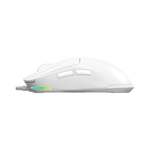 Lorgar MSA10 Ultralight Wired Gaming Mouse Advanced - White - White