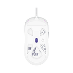 Lorgar MSA10 Ultralight Wired Gaming Mouse Advanced - White - White