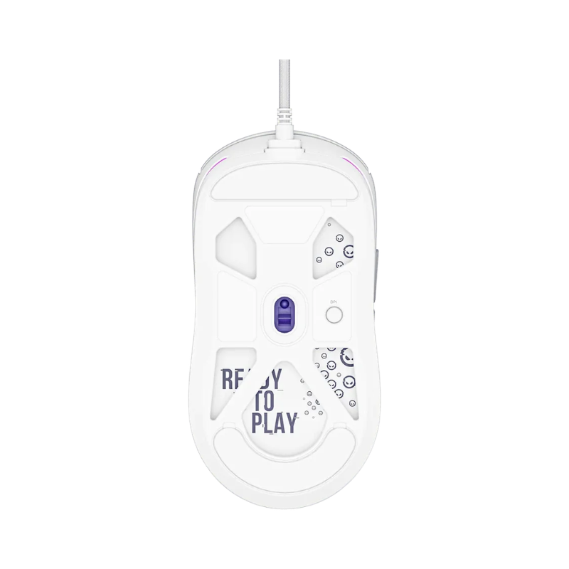 Lorgar MSA10 Ultralight Wired Gaming Mouse Advanced - White - White