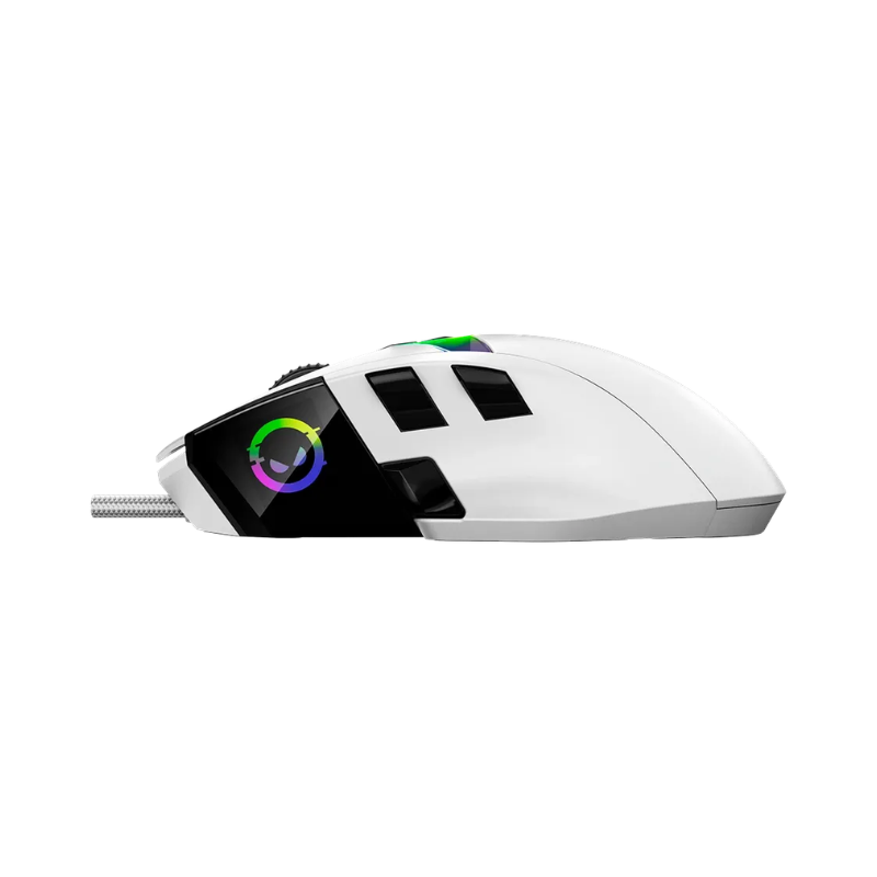 Lorgar MSP80 8000 Hz Gaming Mouse Pro - White - White