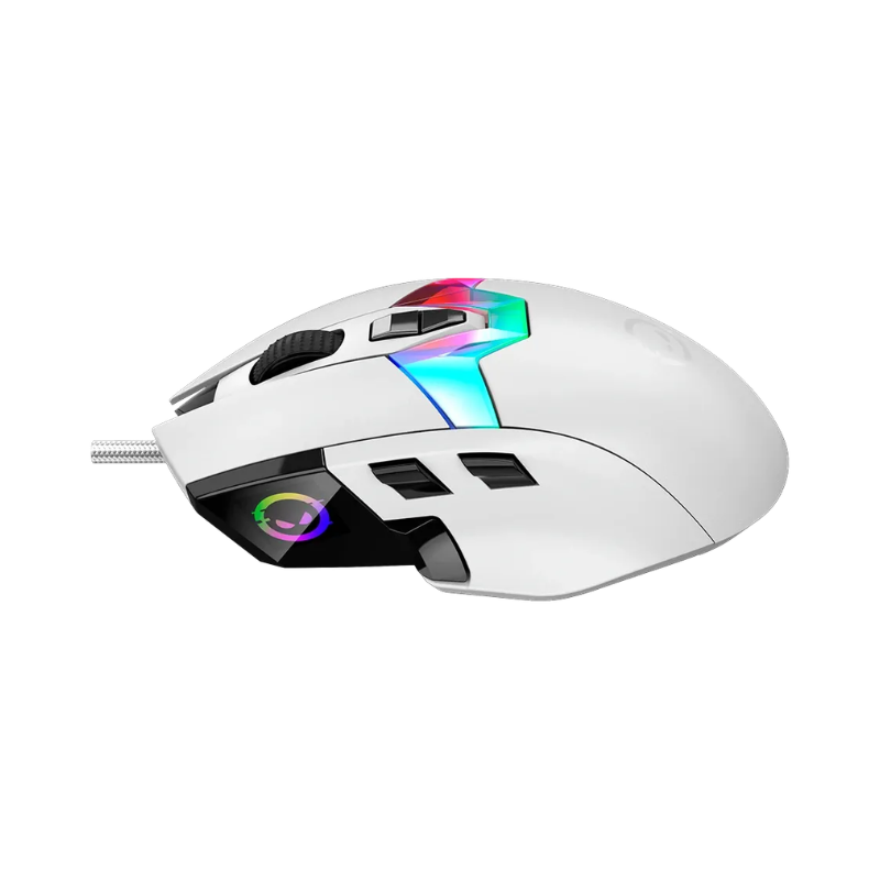 Lorgar MSP80 8000 Hz Gaming Mouse Pro - White - White