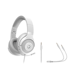 Lorgar Noah 101 Gaming Headset with Microphone 3.5mm Jack Connection - White - White