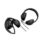 Lorgar Noah 101 Gaming Headset with Microphone 3.5mm Jack Connection - Black - Black
