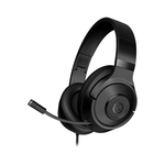Lorgar Noah 101 Gaming Headset with Microphone 3.5mm Jack Connection - Black - Black