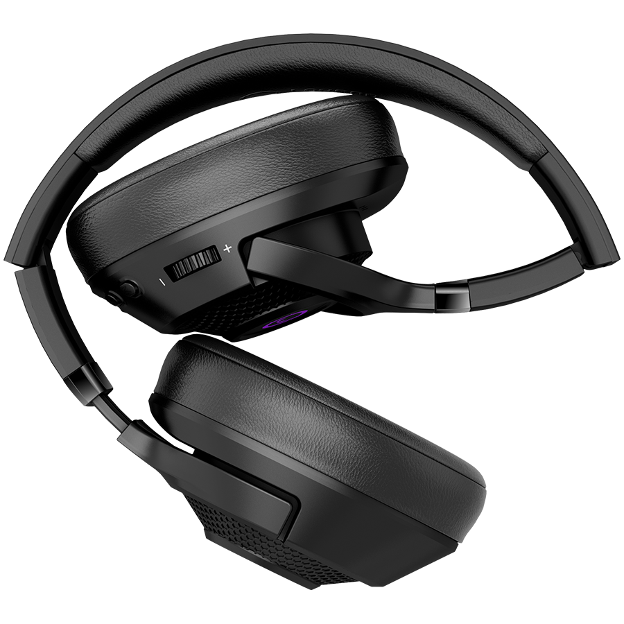 LORGAR Noah 702 Wireless Gaming Headset - Black - Black