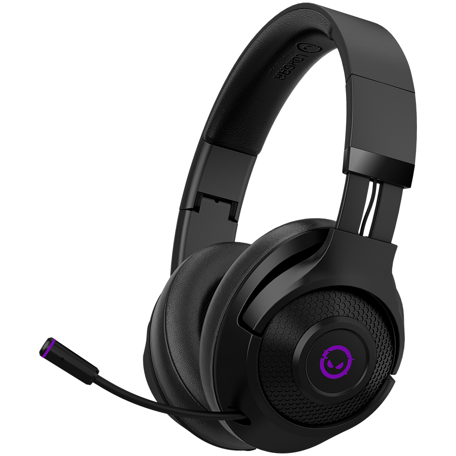 LORGAR Noah 702 Wireless Gaming Headset - Black - Black