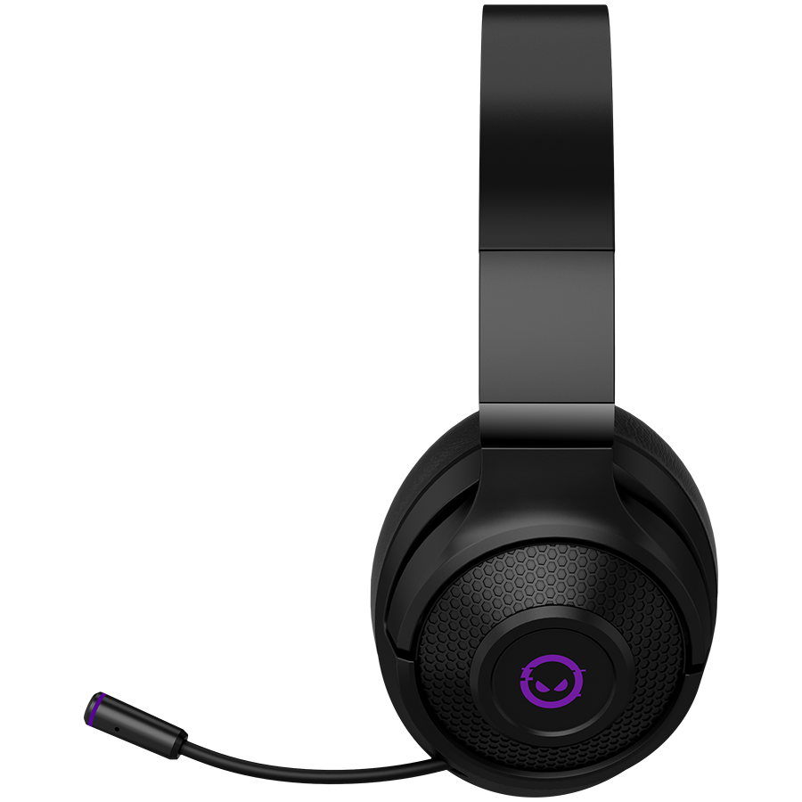 LORGAR Noah 702 Wireless Gaming Headset - Black - Black