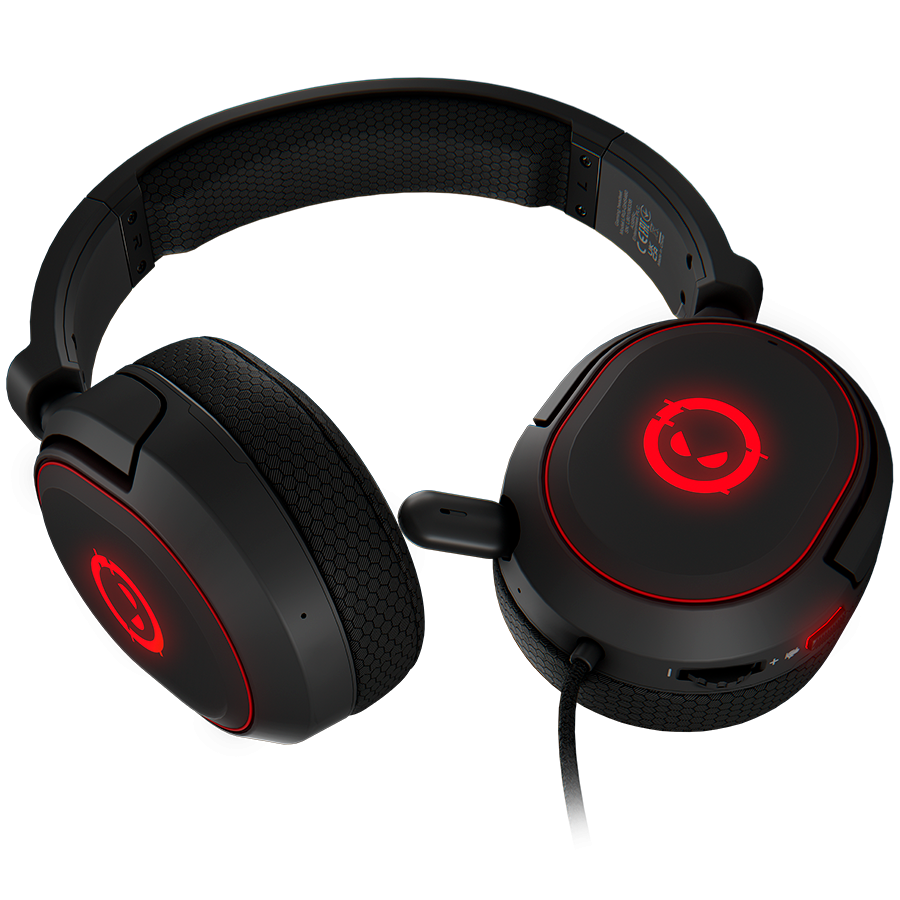 LORGAR Pro Kaya 460 USB Gaming Headset with Microphone – Black