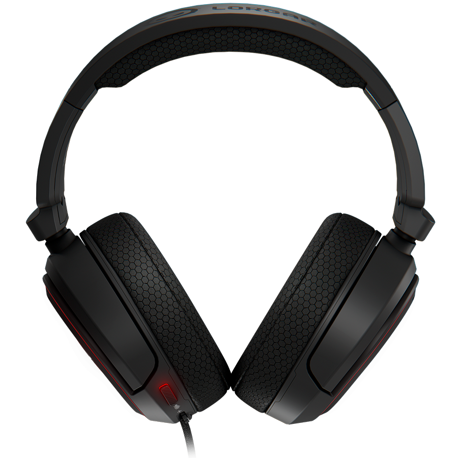 LORGAR Pro Kaya 460 USB Gaming Headset with Microphone – Black