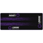 LORGAR RX1FM Sim Racing Floor Mat Advanced Stitched Edge - Black/Purple - Black/Purple