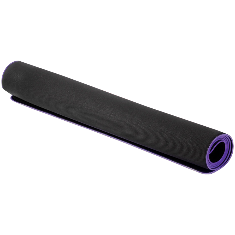 LORGAR RX1FM Sim Racing Floor Mat Advanced Stitched Edge - Black/Purple - Black/Purple