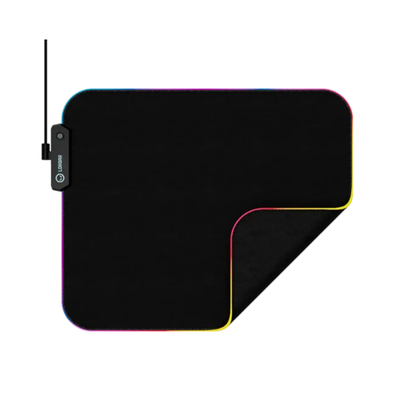 Lorgar Steller 913 Gaming Mouse Pad RGB Backlight - Black - Black