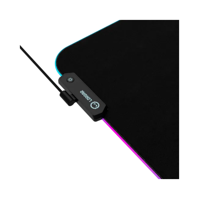 Lorgar Steller 913 Gaming Mouse Pad RGB Backlight - Black - Black