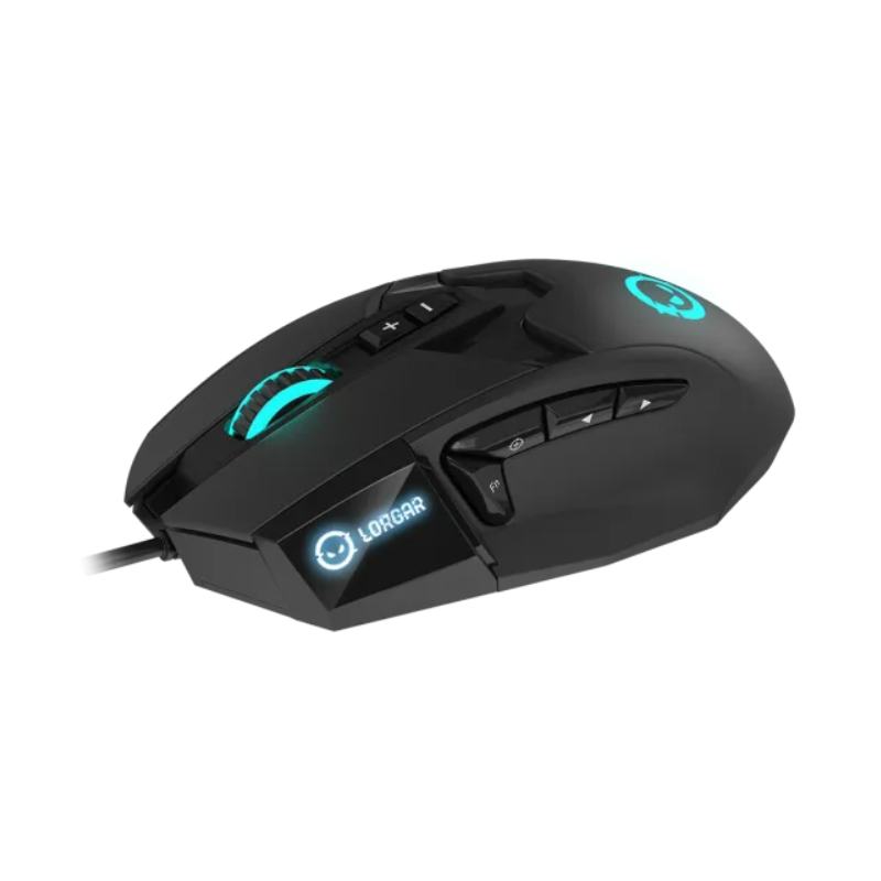 Lorgar Stricter 579 Wired Gaming Mouse - Black - Black