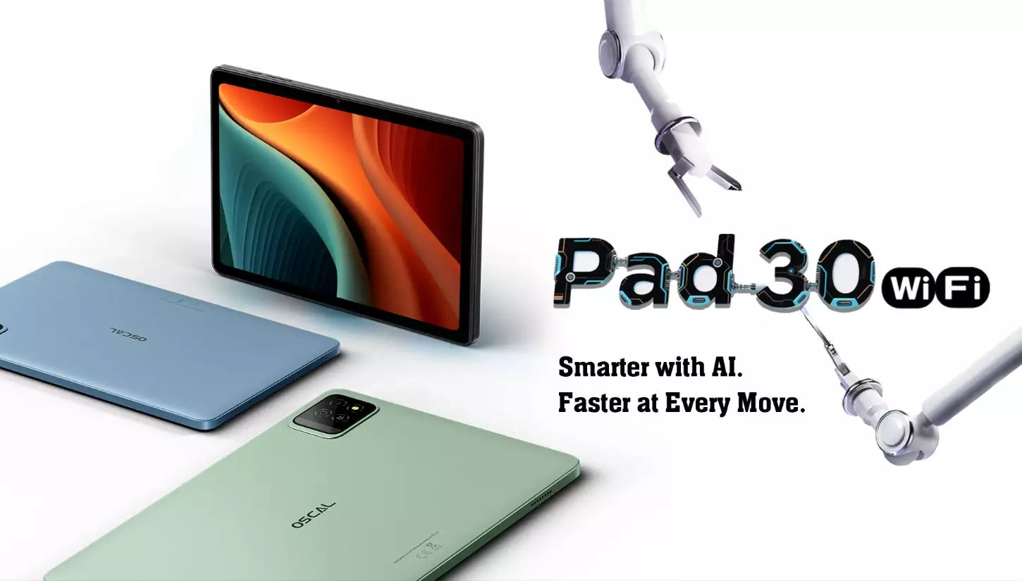 OSCAL Pad 30 WiFi Tablet 10.1’’ 128GB – Grey