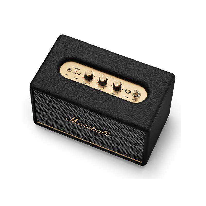 Marshall Acton III Compact Bluetooth Speaker - Black - Black