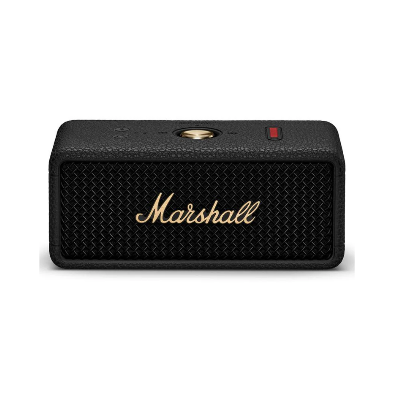 Marshall Emberton III Portable Bluetooth Speaker - Black/Brass - Black