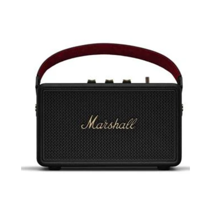 Marshall Kilburn III Portable Bluetooth Speaker - Black/Brass - Black
