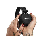 Marshall Major IV Bluetooth Wireless On-Ear Headphones - Black - Black