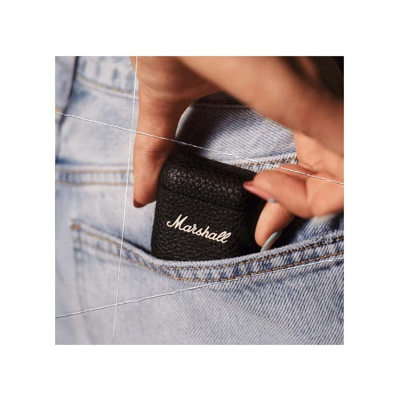 Marshall Minor IV True Wireless Bluetooth In-Ear Earbuds - Black - Black