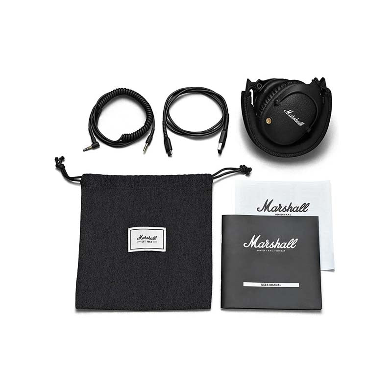 Marshall Monitor II A.N.C Active Noise Cancelling Bluetooth Headphones - Black