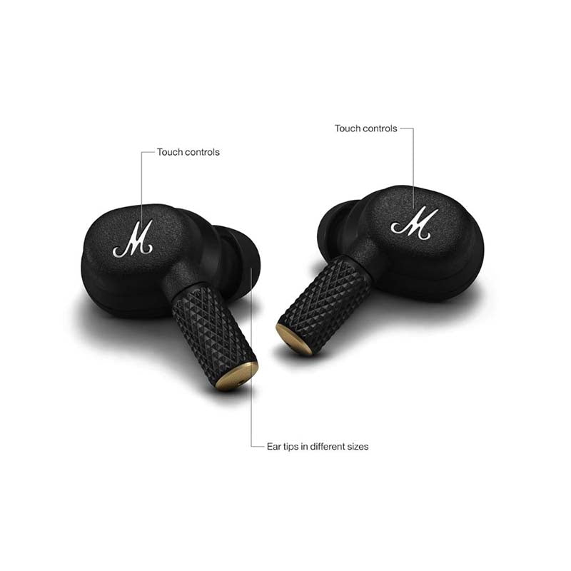 Marshall Motif A.N.C True Wireless In-Ear Earbuds - Black - Black